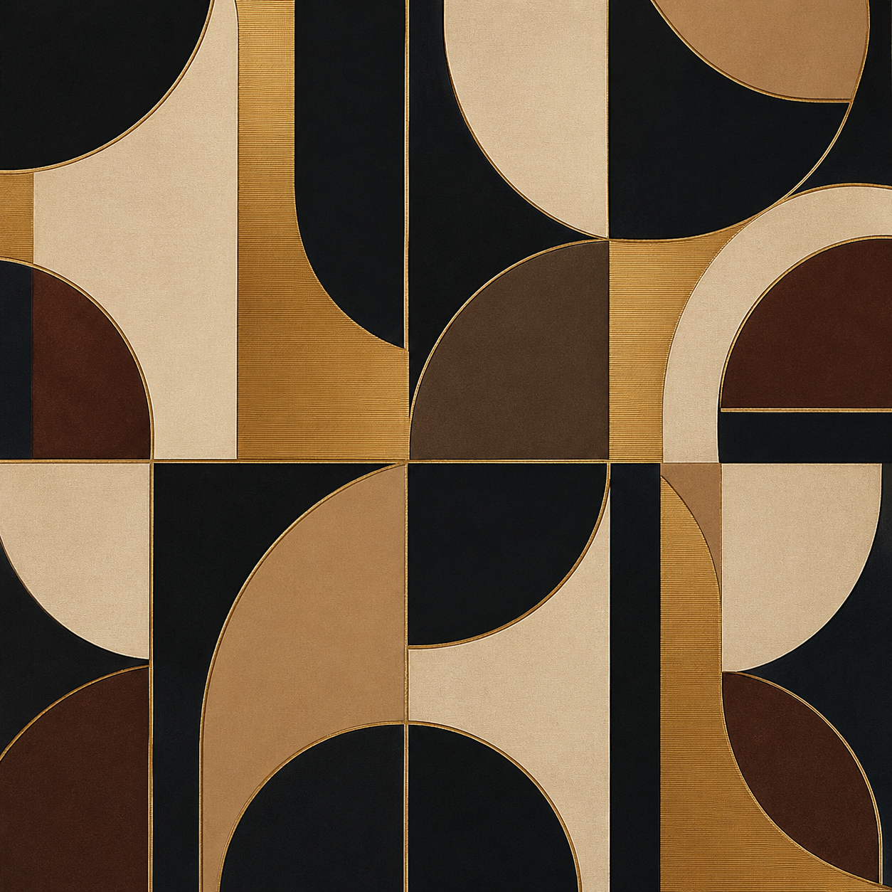Navy, burgundy and gold Aso Oke inspired textile